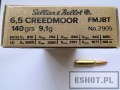 Amunicja S&B kal.6,5 Creedmoor FMJ 9,1g-2593