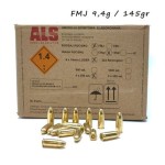 Amunicja 9x19mm 145grFMJ 137PF sportowa elab. ALS