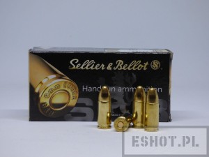 Amunicja pistoletowa S&B 9mm Luger FMJ 7,5g/50szt.