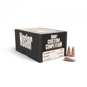 Pociski Nosler CustomCompetition.224 52gr(op.100sz