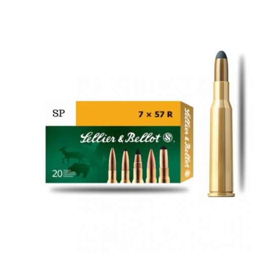 Amunicja kul.S&B 7x57R SP 9,1g 140gr (op=20szt)-1492