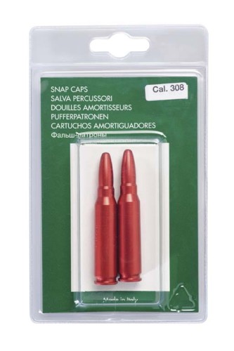 Zbijak aluminiowy anodowany czerwony, kal.308;2szt-5213