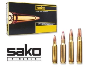 Amunicja karabinowa SAKO kal.6,5x55SE Deerhead