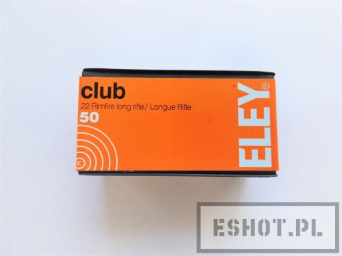 Amunicja boczn.zapł.ELEY Club.22LR 40gr-1789