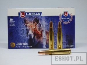 Amunicja Lapua kal.308Win MEGA 9,72g (op.20szt.)