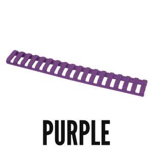 Osłona Picatinny ERGO Grips, 18 slotów, purpurowa