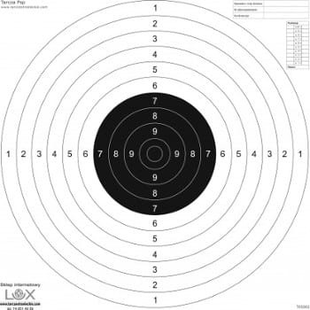 Tarcza TS2 Pistolet sportowy (520x520)-1331