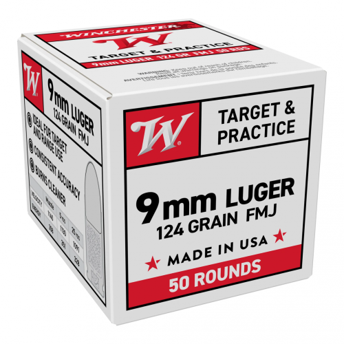 Amunicja kul. 9mm Luger Winchester Super -X 124 gr-5530