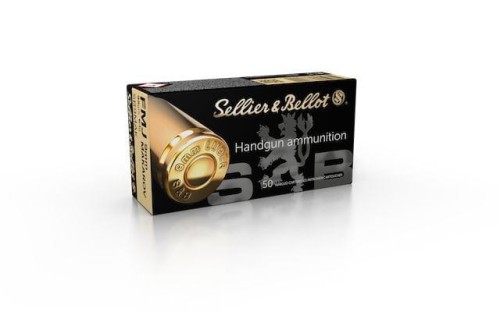 Amunicja pistolet. S&amp;B kal.9mm Makarow FMJ 6,1g-1335