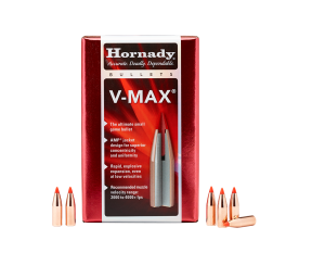 Pociski Hornady kal.22 V-max 55gr (op.100szt.)