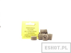 Przecieraki filcowe (25 szt.) kal.20